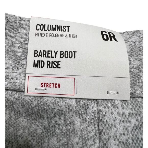 EXPRESS Columnist Barely Boot Mid‎ Rise Wide Leg Flared Stretch Dress Pants - 6R - Picture 6 of 10